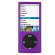 GTMax Purple Soft Rubber Silicone Skin Cover Case for Apple iPod nano 16GB 8GB 5th 5G Generation NEWEST MODEL