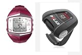 Polar FT60G1 Women's Heart Rate Monitor Watch with G1 GPS Sensor (Purple)