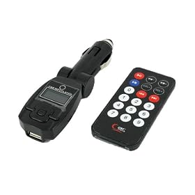 TeckNet FM29A USB Flash Memory MP3 Modulator / Player,  Supports Micro-SD Card With Remote Control - Black