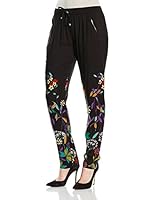 Peace & Love Pantalón (Negro / Multicolor)