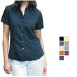 Cubavera - Ladies" Shadowbox Woven Camp Shirt - C3S0988 Cubavera - Ladies" Shadowbox Woven Camp Shirt - C3S0988