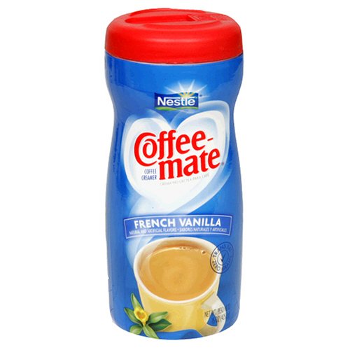 Coffee-mate Powder, French Vanilla, 15-Ounce Units (Pack of 6)