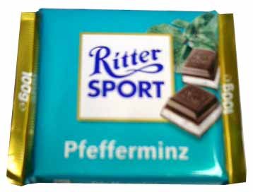 Ritter Sport Peppermint Chocolate 100g