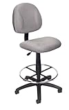 UPC 751118161526 product image for Boss Drafting Stool, Grey | upcitemdb.com