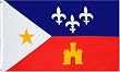 Acadiana (Cajun) National Country Flag - 3 foot by 5 foot Polyester (New)