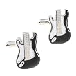 Electric Guitar Cufflinks by Cuff-Daddy