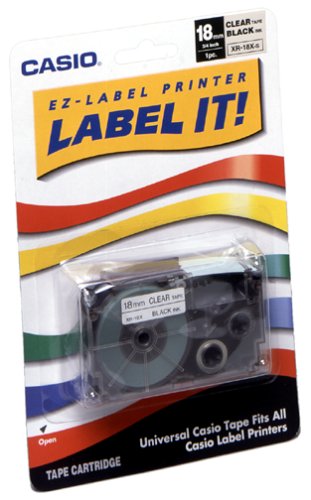 Casio XR 18X2S 18mm Labelling Tape (B