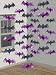 Hanging Foil Decoration (6 strings) - Bats