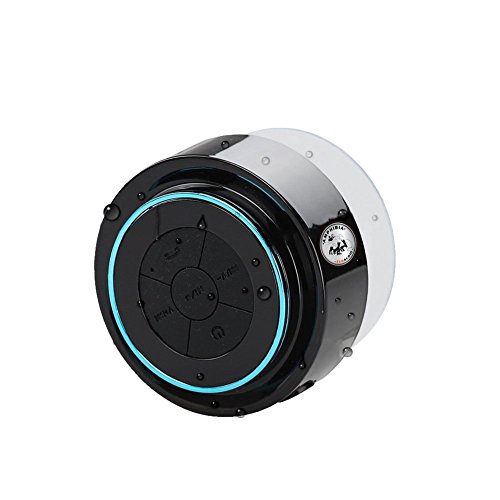 (Fathers Day Special 73% Off) NEW *2015* Bluetooth Shower Speaker - 5W Best Bluetooth Premium Speaker, * Handsfree Receiver * / Portable / Wireless Audio Device. - * New Gen * IPX7 100% Fully Waterproof Or Money Back, High Quality, Superior Crystal Clear Speaker, Stylish Design 600mAh Li-inc Mic, Easily Pairs ipod,ipad,iphone,android,smartphone - Best Lifetime Guarantee Fun Indoors Or Outside!