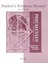 Student's Solutions Manual to accompany Precalculus: Functions and Graphs