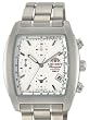 CTDAA001W Orient Quartz Chronograph Square Titanium White Watch