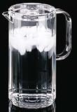 Acrylic 64 Oz Faceted Pitcher