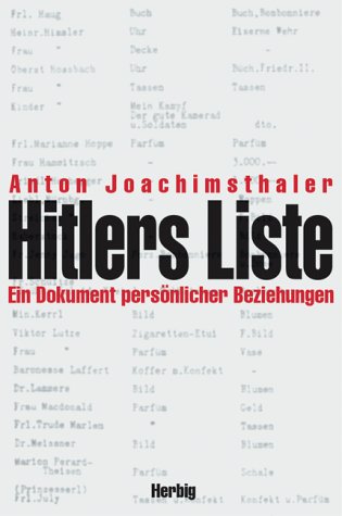 Hitlers Liste