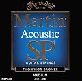 Martin MSP4200 SP Phosphor Bronze Acoustic Guitar Strings, Medium