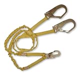read full review FallTech 7259Y3 Internal 6-Foot Y-Leg Shock Absorbing Lanyard with 2 #18 Rebar Hooks