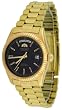 Orient #2EV03002B Men's Classic Day/Date Gold Tone Self Winding Automatic Watch