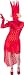 Teen Lady G Red Lace Costume