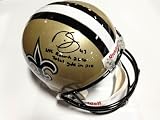 Darren Sproles Hand Signed New Orleans Saints Full Size Helmet Record Inscription