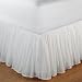 Cotton Voile Bedskirt in White Size: King
