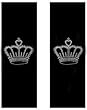 Crown Gem Crystal Studded Rhinestone Bling Car Truck SUV Seat Belt Shoulder Pads - Pair