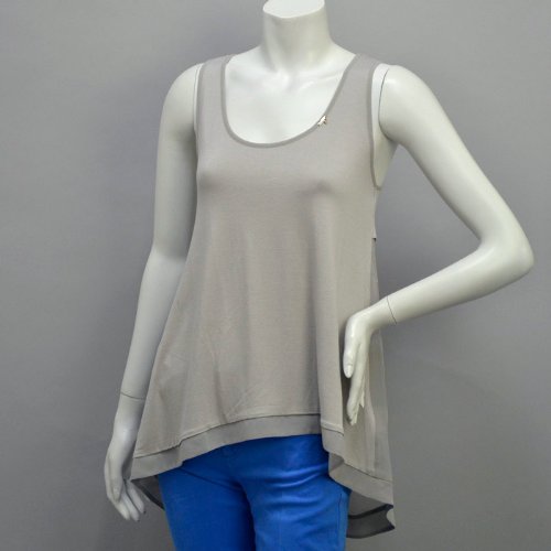 (コッカ) KOCCAKOCCA　異素材Ａラインタンクトップ/Ｓ/サンドベージュ 並行輸入品