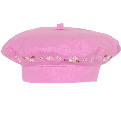 embroidered beret