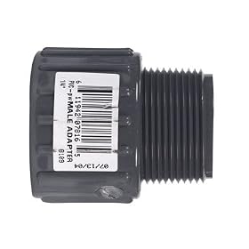 Buy 1-1 4 Sch80 Mpt Adapter by Charlotte Pipe now!