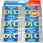Click here to buy Panasonic Mini-DV Videocassette 5+1 Pack by Panasonic.