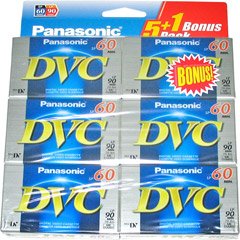 Electronics: Panasonic Mini DV Videocassette