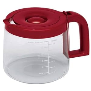 Replacement Carafe for the JavaStudio Collection 14-cup Coffee Maker, Empire Red