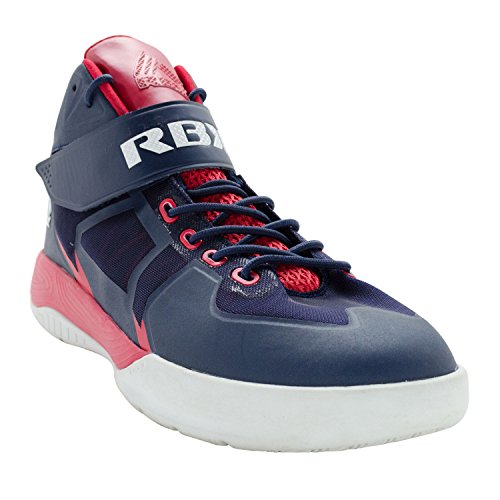RBX Men's Lockdown Supportive Basketball Athletic Shoe Size 12 US Blue