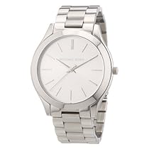 Hot Sale Michael Kors Women's MK3178 Runway Silver Watch