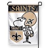 New Orleans Saints Mascot Garden Flag