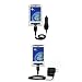 Essential Kit for the HP iPAQ rz1715 / rz 1715 includes a Car and Wall Charger - Gomadic Brand w/ TipExchange Technology