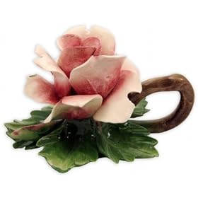 Capodimonte Flower Candleholder