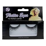 Halloween False Eyelashes By W7 Reusable + Glue Included 12