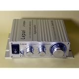 Lepai デジタルアンプ LP-2020A+ Tripath TA2020-020 シルバー+12V5Aアダプター付属