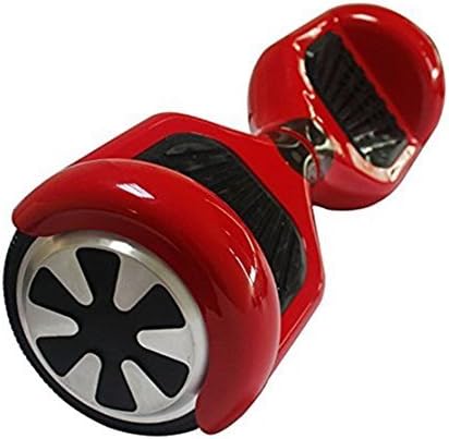 Sunysun Lighting Auto Two-wheel Smart Self Balancing Scooters Drifting Board with LED Light Skateboard Electric Unicycle for Kids & Adults (Red)