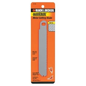 Black and Decker 74-593 Metal Cutting Blade for SC500 Navigator Powered Handsaw Jigsaw by Black & Decker
