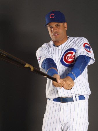 Chicago Cubs Photo Day, MESA, AZ - FEBRUARY 22: Aramis Ramirez Photographic Poster Print by Ezra Shaw, 12x16
