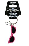 PlastiColor 004051R31 Pink Sunglasses Plastisol Key Chain