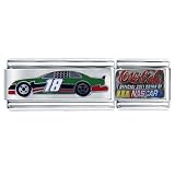 Nascar Car #18 Superlink Licensed Sports Italian Charms Bracelet Link