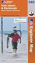 Holy Island and Bamburgh (Explorer Maps) (Explorer Maps)