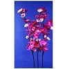 Lighted Orchid with 3 Branches - 40"