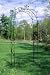 Achla Designs Tuileries Outdoor Wrought Iron Garden Arbor