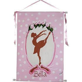 Ballerina Wall Hanging by Sherri Blum Designs