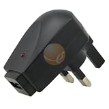 BLACK Premium UK Universal USB Travel Charger Adaptor for Apple iPad / iPhone / iPhone 3G 8GB / 16GB / iPod Touch Gen2 / iPod Nano Gen4 / iPod Classic 120GB