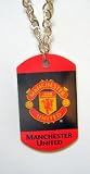 Official Licensed GENUINE Manchester United Disc Necklace - Licensed Manchester UNited Merchandise