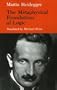 The Metaphysical Foundations of Logic (Studies in Phenomenology and Existential Philosophy)