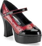 Lady-60 Platform Mary Jane With Polka Dots